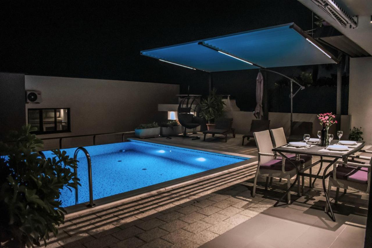 Apartment With Private Pool "Patricia" มาคาร์สกา ภายนอก รูปภาพ